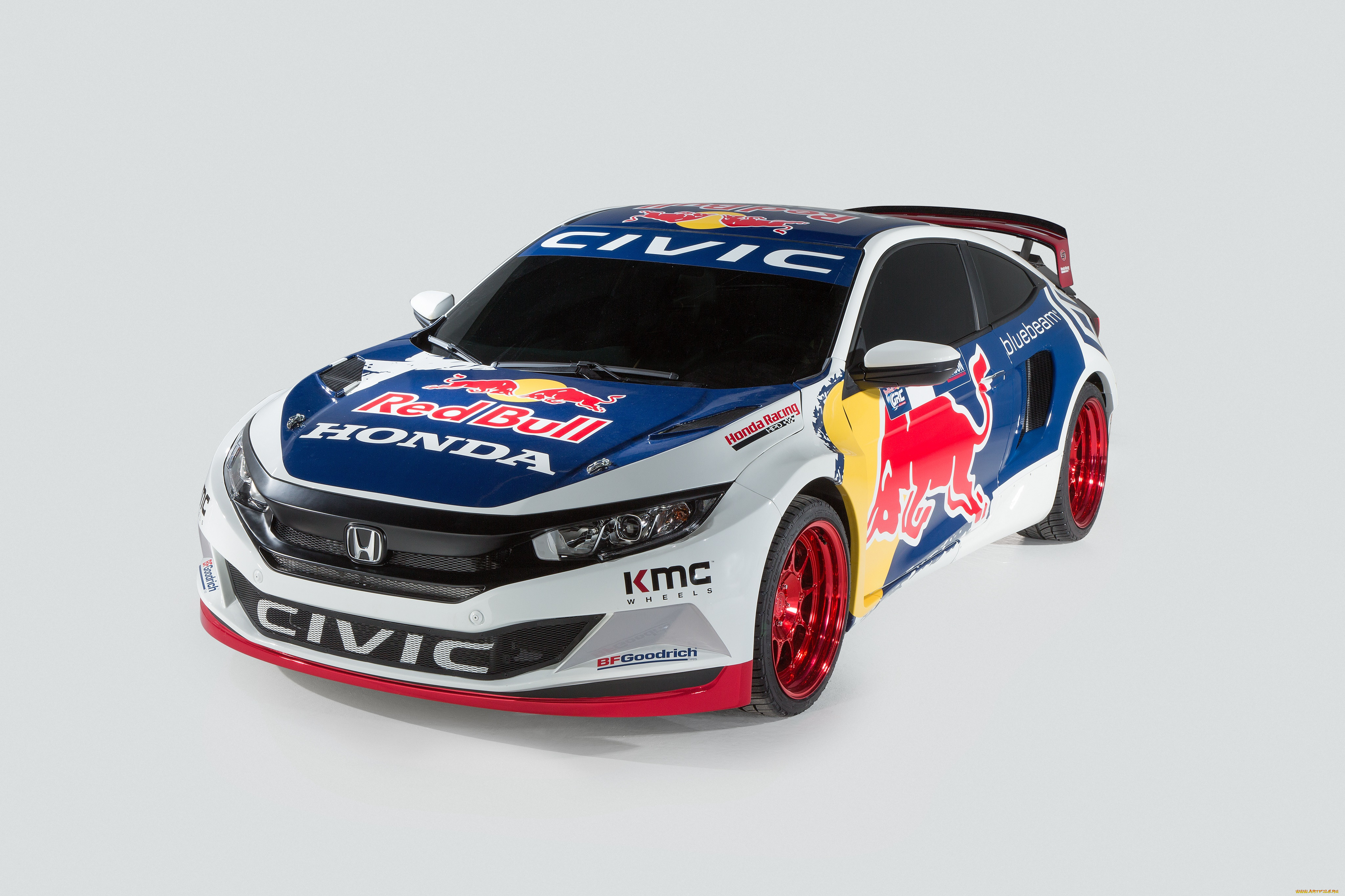 , honda, 2016, rallycross, coupe, civic